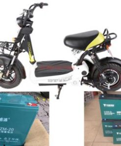 Thay ắc quy xe máy điện 133m